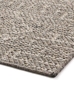 Outdoor Läufer Aztec Dreams - Hellgrau - close up hoek, thumbnail