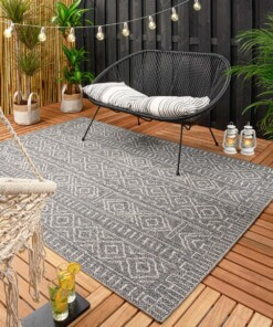 Outdoor Teppich Aztec Dreams - Grau - sfeer, thumbnail