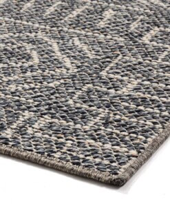 Outdoor Teppich Aztec Dreams - Grau - close up hoek, thumbnail