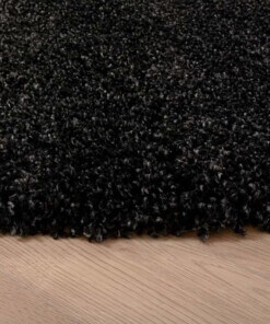 Hochflor Teppich Shaggy Grand - Anthrazit