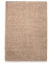 Hochflor Teppich Shaggy Grand - Beige - overzicht boven, thumbnail