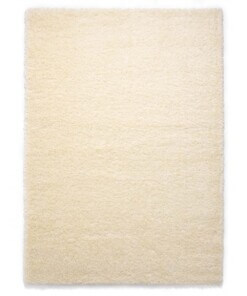 Hochflor Teppich Shaggy Grand - Creme - overzicht boven