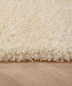 Hochflor Teppich Shaggy Grand - Creme