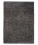 Hochflor Teppich Shaggy Grand - Dunkelgrau - overzicht boven, thumbnail