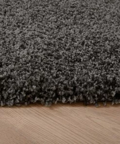 Hochflor Teppich Shaggy Grand - Dunkelgrau
