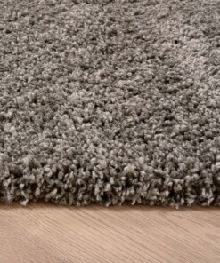 Hochflor Teppich Shaggy Grand - Hellgrau Hochflor Teppich Shaggy Grand - Hellgrau