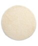 Hochflor Teppich Rund Shaggy Grand - Creme - overzicht boven, thumbnail