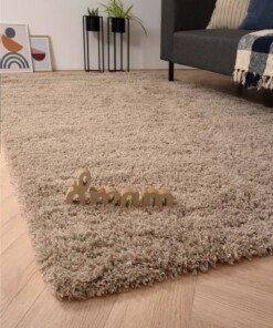 Hochflor Teppich Cozy Shaggy - Beige