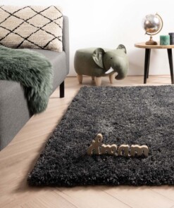 Hochflor Teppich - Cozy Shaggy - Anthrazit - sfeer