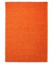 Hochflor Teppich Shaggy Trend - Orange - overzicht boven, thumbnail