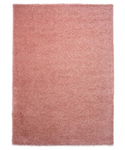 Hochflor Teppich Shaggy Trend - Rosa - overzicht boven