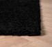 Hochflor Teppich Quadratisch Shaggy Trend - Hellblau - close up hoek, thumbnail