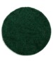 Hochflor Teppich Rund Shaggy Trend - Olivgrün - overzicht boven, thumbnail