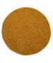 Hochflor Teppich Rund Shaggy Trend - Gold - overzicht boven, thumbnail