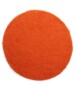 Hochflor Teppich Rund Shaggy Trend - Orange - overzicht boven, thumbnail