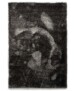 Hochflor Teppich Posh - Anthrazit - overzicht boven, thumbnail