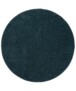 Teppich Rund Kurzflor Fine - Creme Beige - overzicht boven, thumbnail