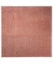 Kurzflor Teppich Quadratisch Fine - Rosa - overzicht boven, thumbnail