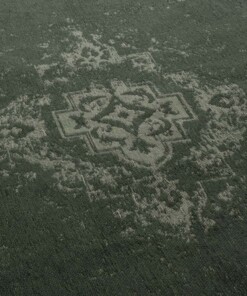 Vintage Teppich - Nomad - Grün - close up, thumbnail