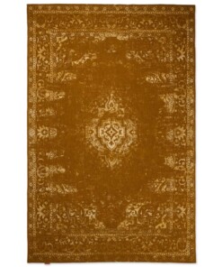 Vintage Teppich - Nomad - Senfgelb - overzicht boven