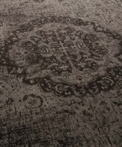 Vintage Teppich - Traditions - Grau - close up, thumbnail