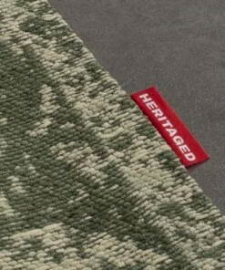 Vintage Teppich - Traditions - Grün - close up, thumbnail