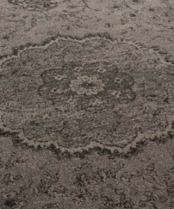 Vintage Teppich - Village - Grau - close up, thumbnail