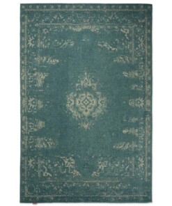 Vintage Teppich - Nomad - Blau Grau - overzicht boven