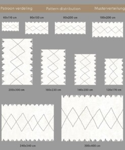 Hochflor Läufer Berber Artisan - Weiß/Grau Hochflor Läufer Berber Artisan - Weiß/Grau