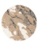 Hochflor Teppich Rund Marble Artisan - Beige - overzicht, thumbnail