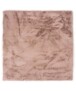 Teppich Quadratisch Flauschig Hochflor - Comfy Plus - Rosa - overzicht, thumbnail