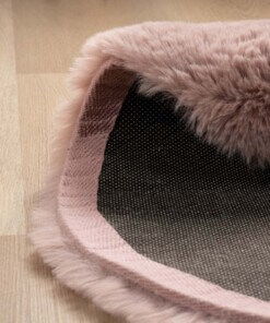 Flauschiger Kinderteppich Wal - Fluffy Rosa Flauschiger Kinderteppich Wal - Fluffy Rosa