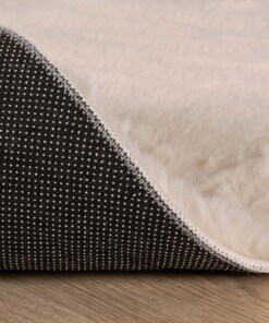 Teppich Herzen Flauschig - Fluffy Creme