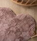Teppich Herzen Flauschig - Fluffy Creme
