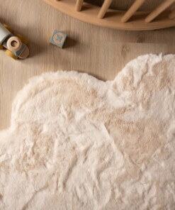 Wolkenteppich Flauschig - Fluffy Creme