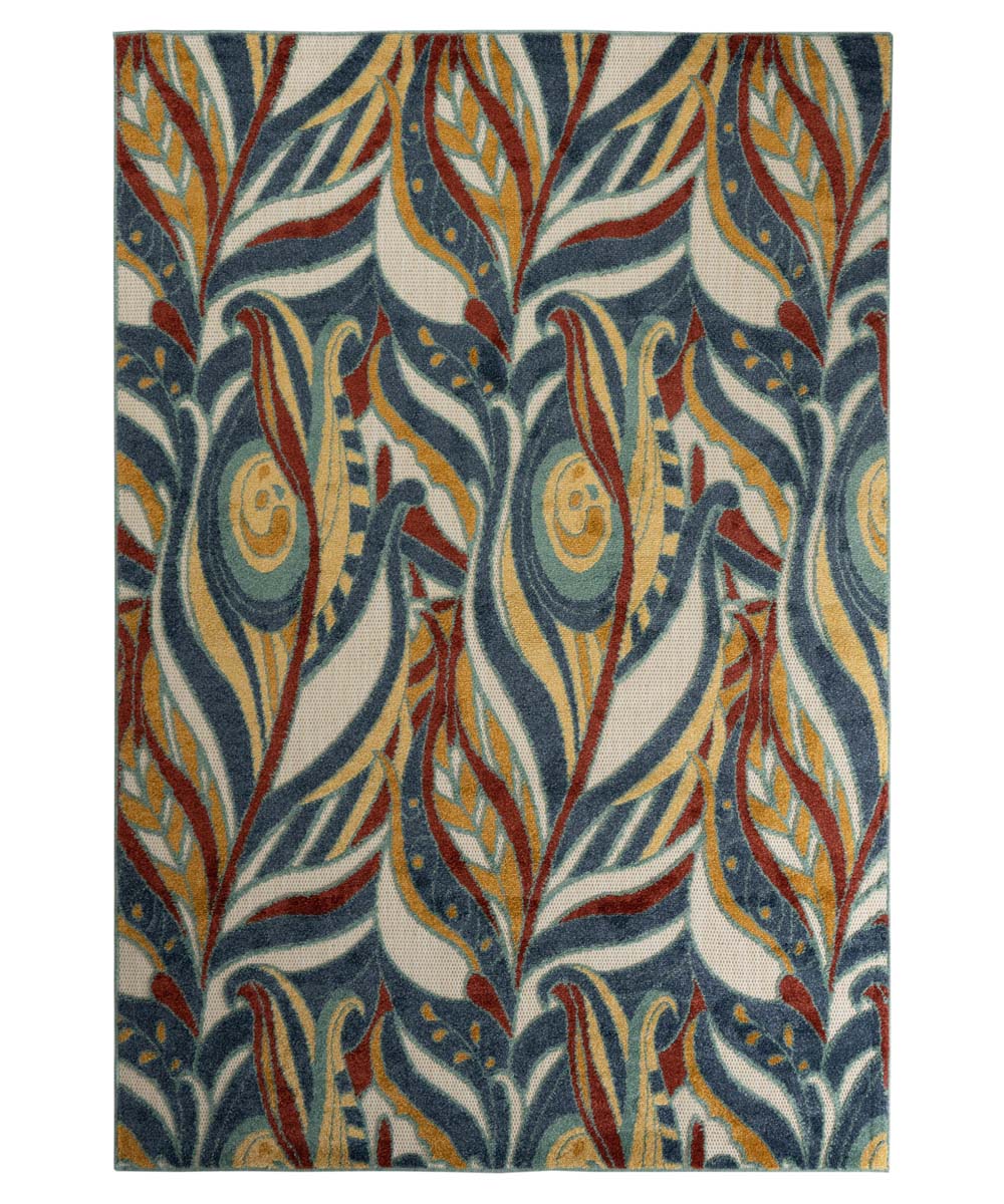 Outdoor Teppich Seegras - Verano Bunt - overzicht boven Outdoor Teppich Seegras - Verano Bunt - overzicht boven