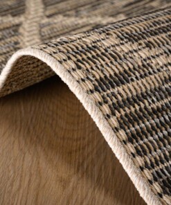 Outdoor Teppich Sunny Rautenmuster - Beige
