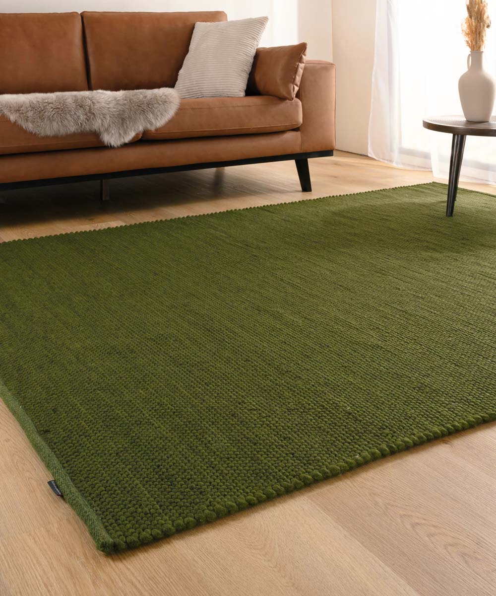 Teppich grün, 60 x 140 cm