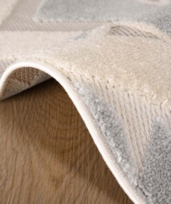 Outdoor Teppich Geometrische Muster - Verano Grau/Weiß Outdoor Teppich Geometrische Muster - Verano Grau/Weiß