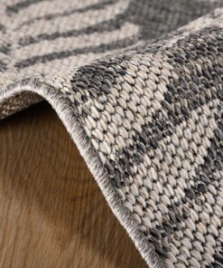 Balkonteppich Palmenblätter Sunny - Dunkelgrau Balkonteppich Palmenblätter Sunny - Dunkelgrau