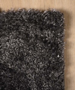 Hochflor Läufer - Posh Grau - close up hoek, thumbnail Hochflor Läufer - Posh Grau - close up hoek, thumbnail