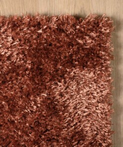 Hochflor Läufer - Posh Kupfer - close up hoek, thumbnail Hochflor Läufer - Posh Kupfer - close up hoek, thumbnail