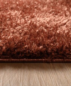 Hochflor Läufer - Posh Kupfer - close up zijkant, thumbnail Hochflor Läufer - Posh Kupfer - close up zijkant, thumbnail