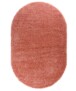 Teppich Oval Hochflor - Cozy Shaggy Rosa - overzicht boven, thumbnail