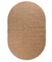 Oval Teppich Hochflor - Shaggy Trend Anthrazit - overzicht boven, thumbnail