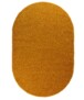 Oval Teppich Hochflor - Shaggy Trend Elfenbein - overzicht boven, thumbnail