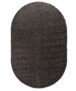 Oval Teppich Hochflor - Shaggy Trend Senfgelb