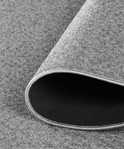 Schlingenteppich Rund - Fleur Grau - close up vouw, thumbnail Schlingenteppich Rund - Fleur Grau - close up vouw, thumbnail