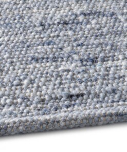 Wollteppich - Bokn Blau Wollteppich - Bokn Blau