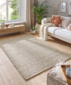 Wollteppich - Lundr Beige